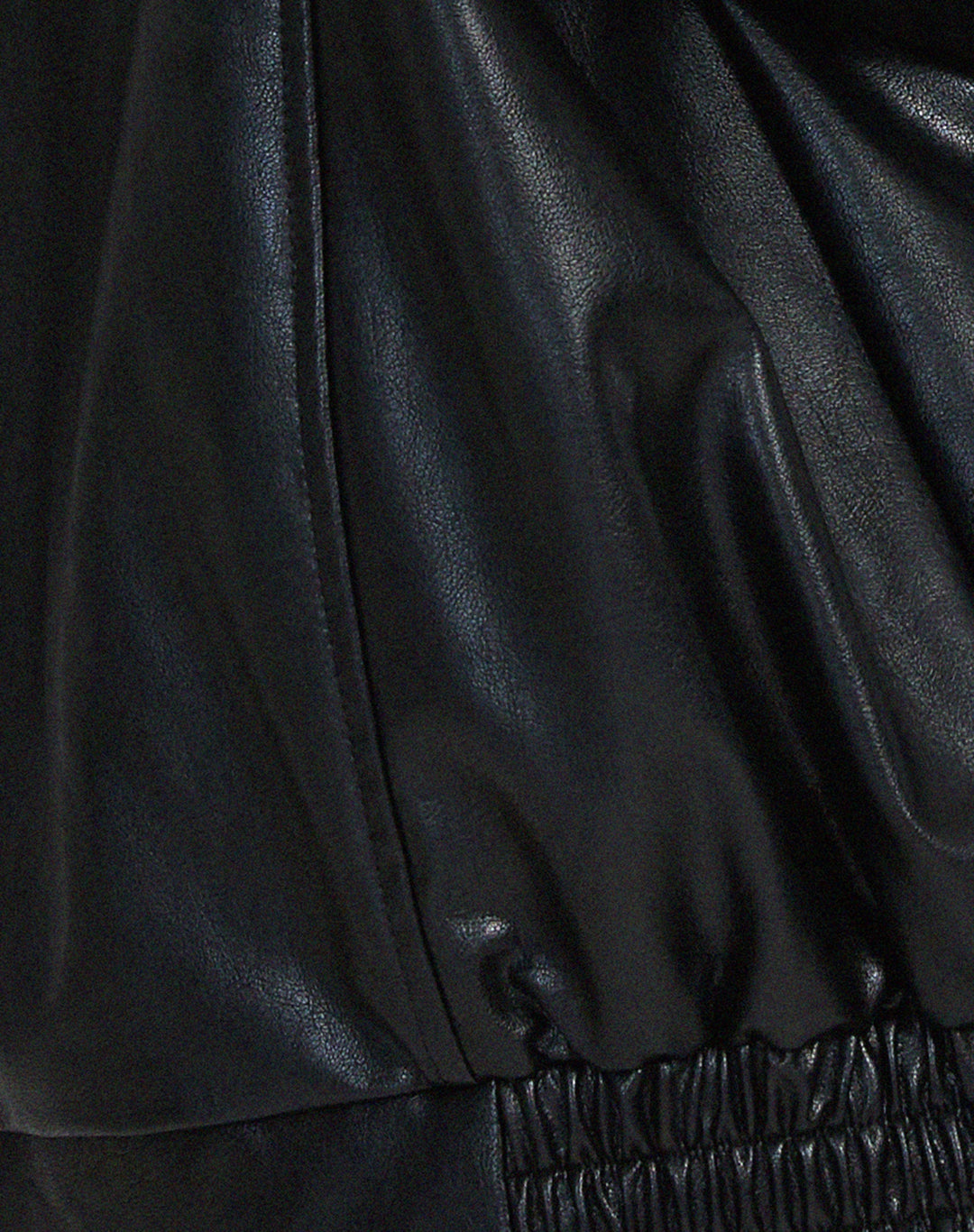 Elisa | Veste oversize en cuir