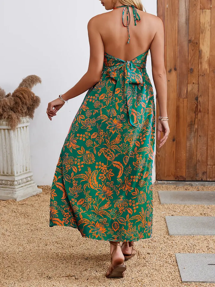 Robe Adela – Coupe Fluide & Imprimé Fleurie Bohème d’Été