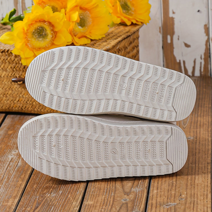 Bottines Slip-On Décontractées | Semelle Épaisse | Style Minimaliste