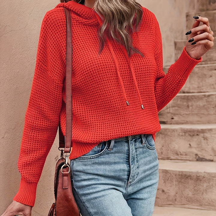 Pull À Capuche Décontracté Élégant Pour Femmes – Indispensable Mode Automne/Hiver