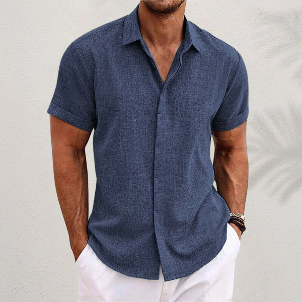 Chemise Wilfrid, la chemise wilfrid combine une coupe ajustée et un tissu léger