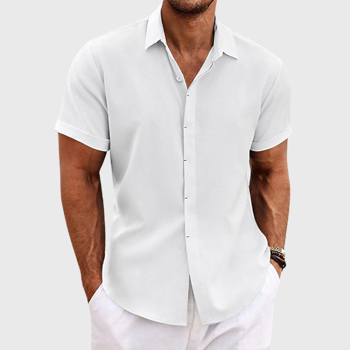 Chemise Wilfrid, la chemise wilfrid combine une coupe ajustée et un tissu léger