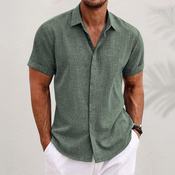 Chemise Wilfrid, la chemise wilfrid combine une coupe ajustée et un tissu léger