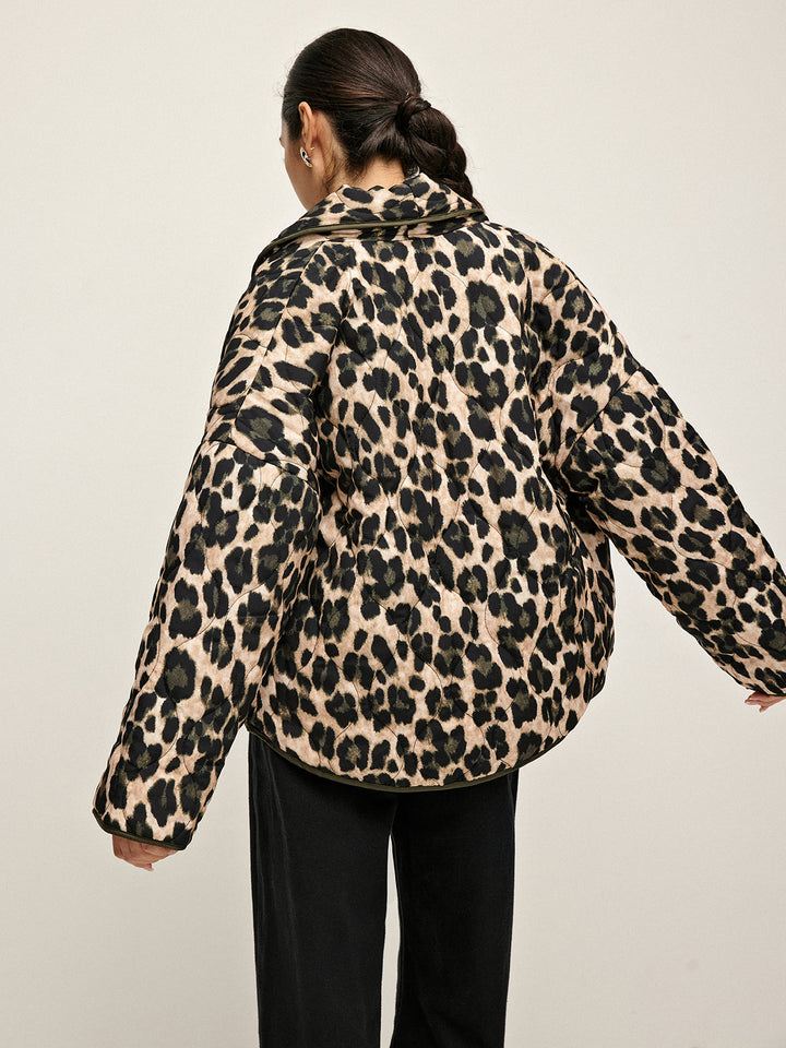 Veste Oversize Léopard | Style Audacieux | Confort Moderne