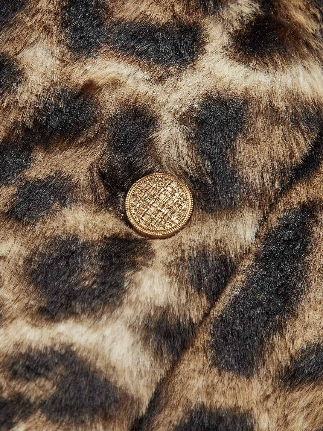 Manteau en Fausse Fourrure Léopard | Luxe Douillet | Style Audacieux