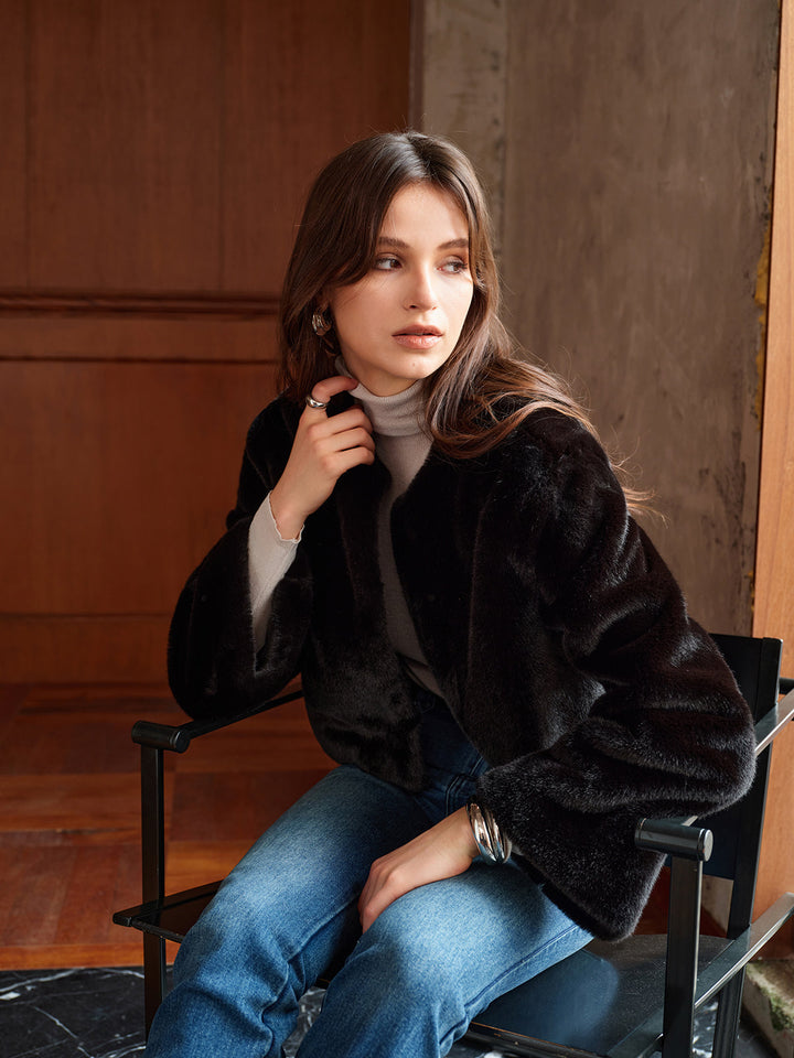 Veste Velours Noire | Élégante et Confortable | Coupe Oversize