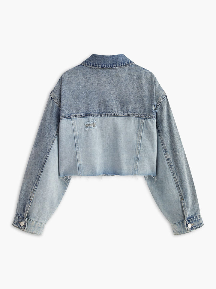 Zoé | Veste en jean courte