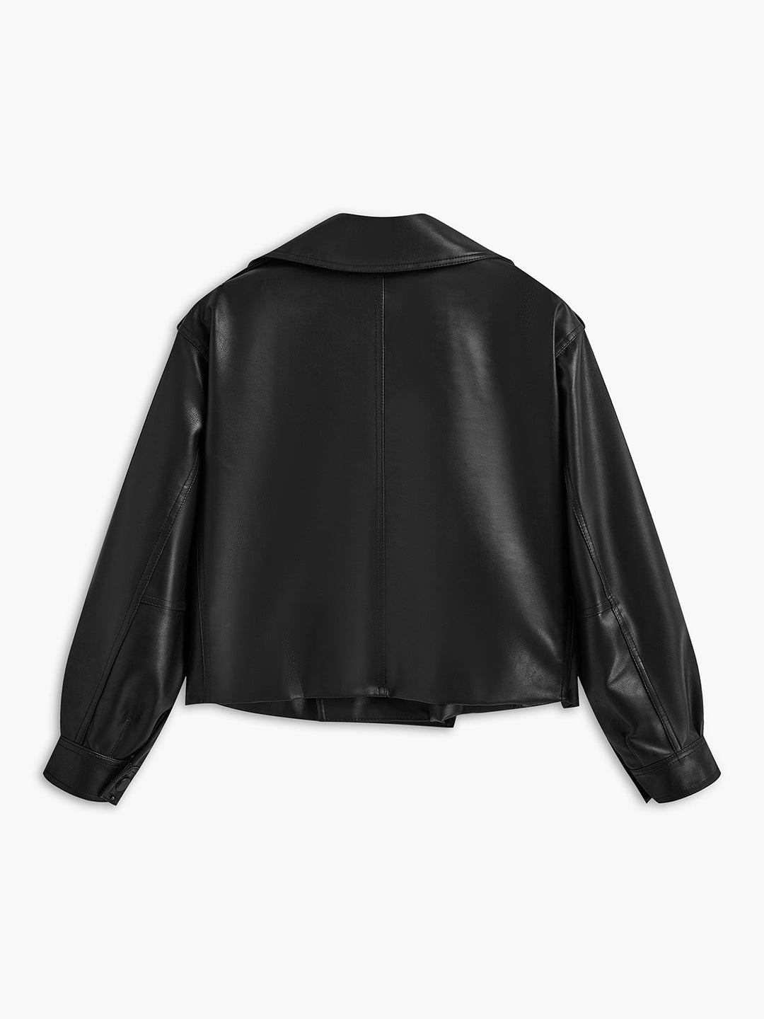 Veste Courte en Similicuir | Look Audacieux et Moderne | Style Perfecto