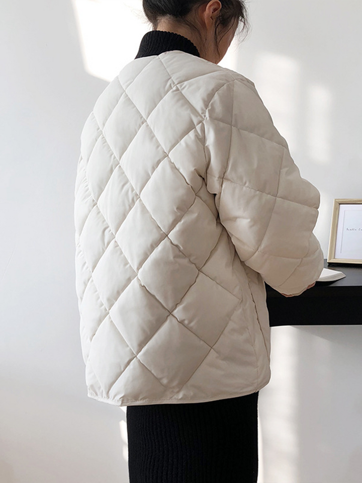 Veste Matelassée Légère | Coupe Ample | Style Élégant