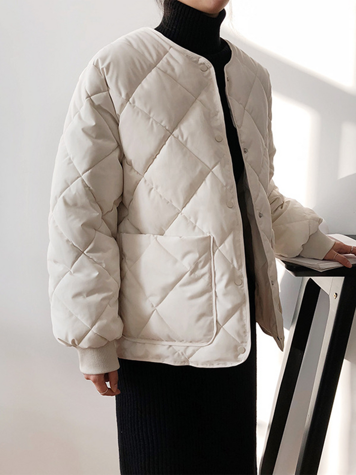 Veste Matelassée Légère | Coupe Ample | Style Élégant