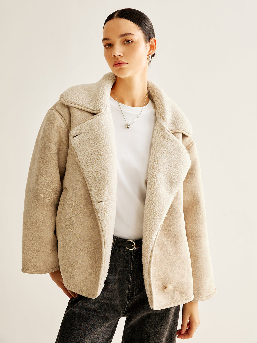 Veste en Fausse Fourrure | Douce & Élégante | Confort Hivernal