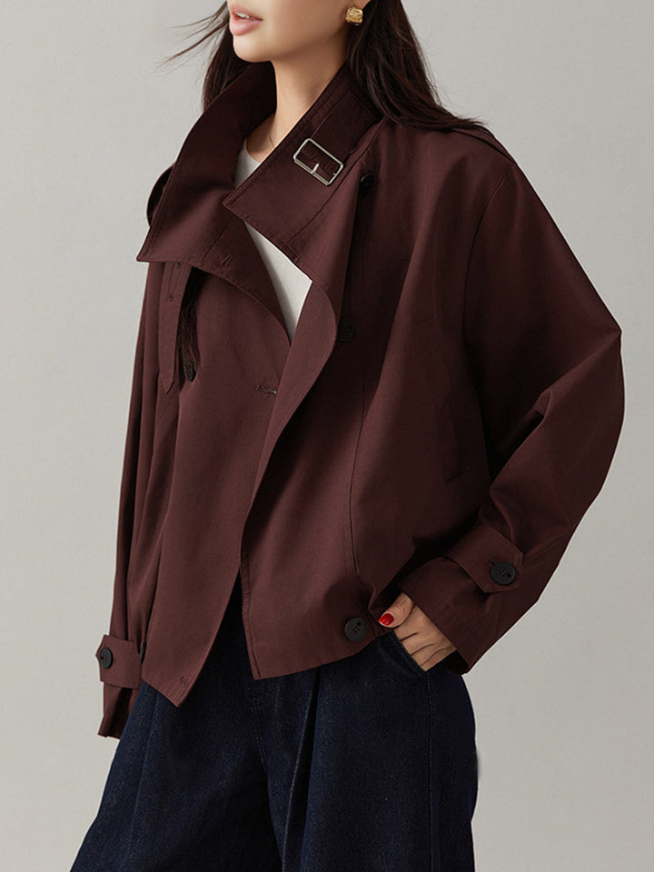 Veste Oversized Marron | Style Urbain & Tendance | Confort Léger