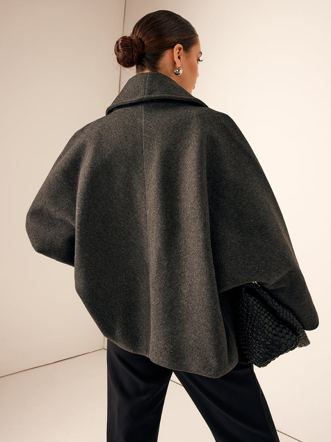Veste Oversize en Laine Mélangée | Confort et Élégance | Automne-Hiver