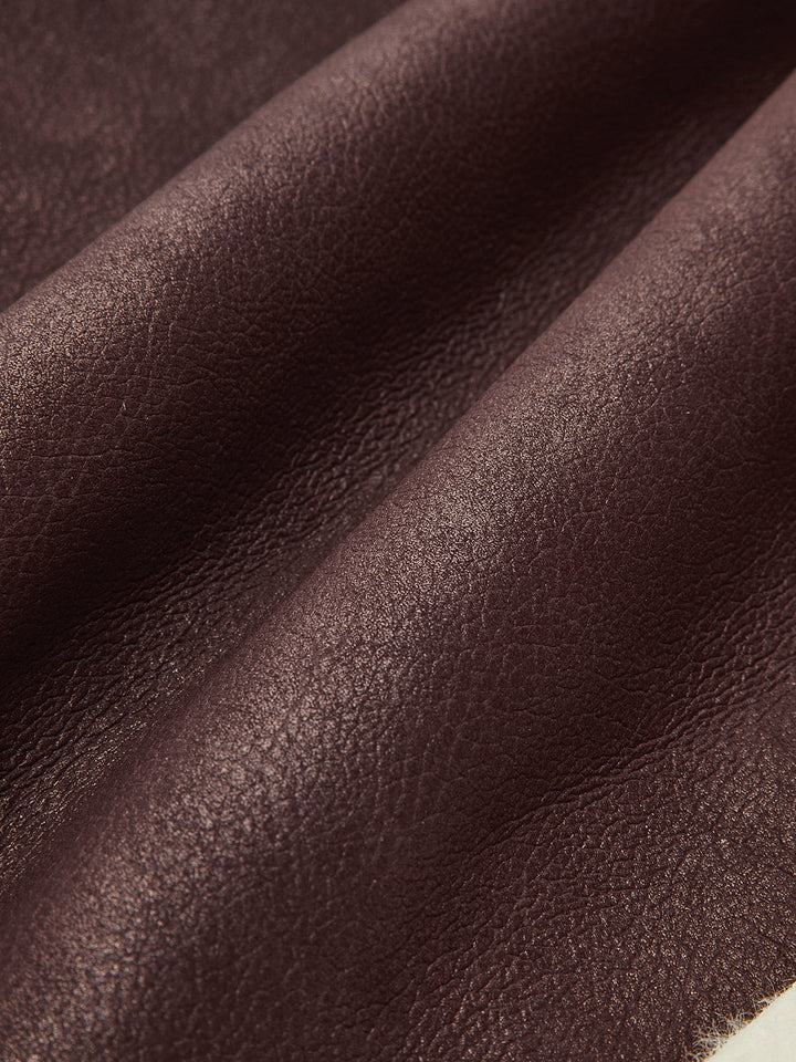 Veste Aviateur Marron en Similicuir | Doublure Fausse Fourrure | Style Hivernal