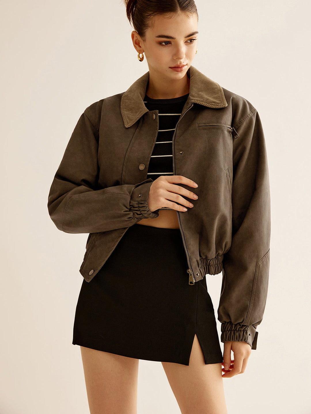 Veste Courte Tendance | Confort et Style Urbain | Look Moderne