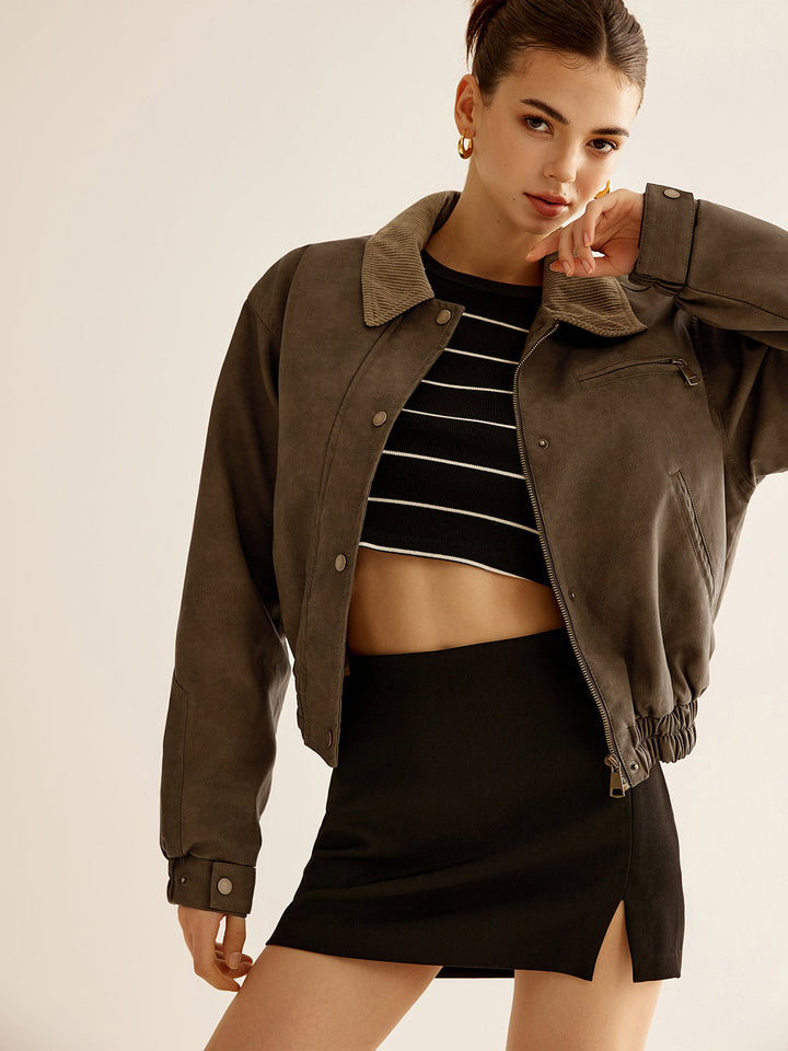 Veste Courte Tendance | Confort et Style Urbain | Look Moderne