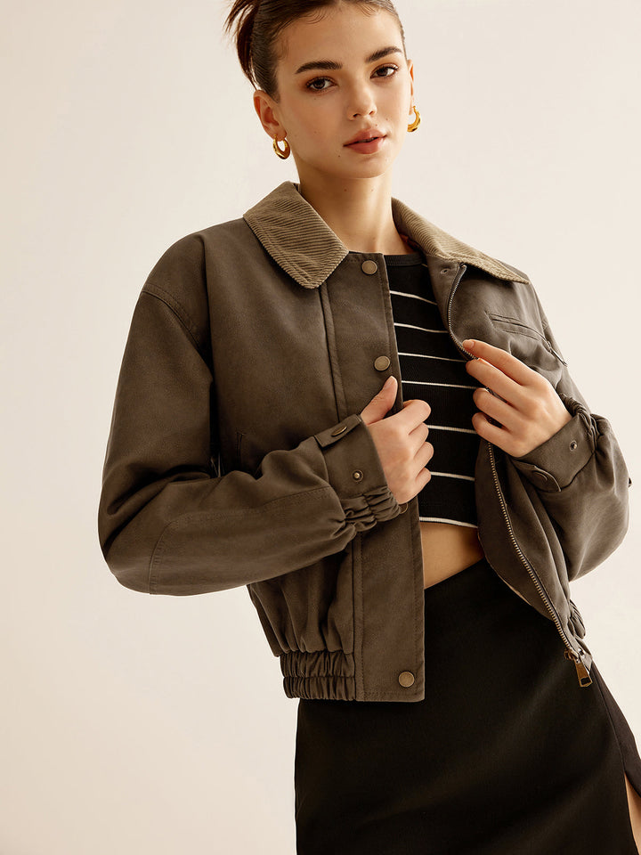 Veste Courte Tendance | Confort et Style Urbain | Look Moderne