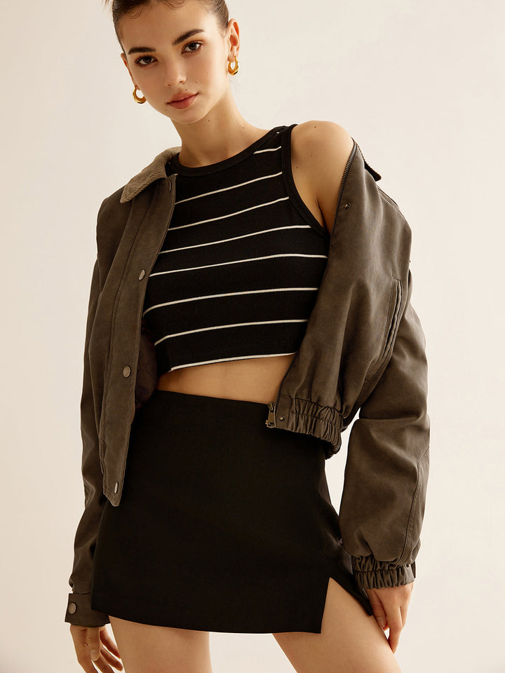 Veste Courte Tendance | Confort et Style Urbain | Look Moderne