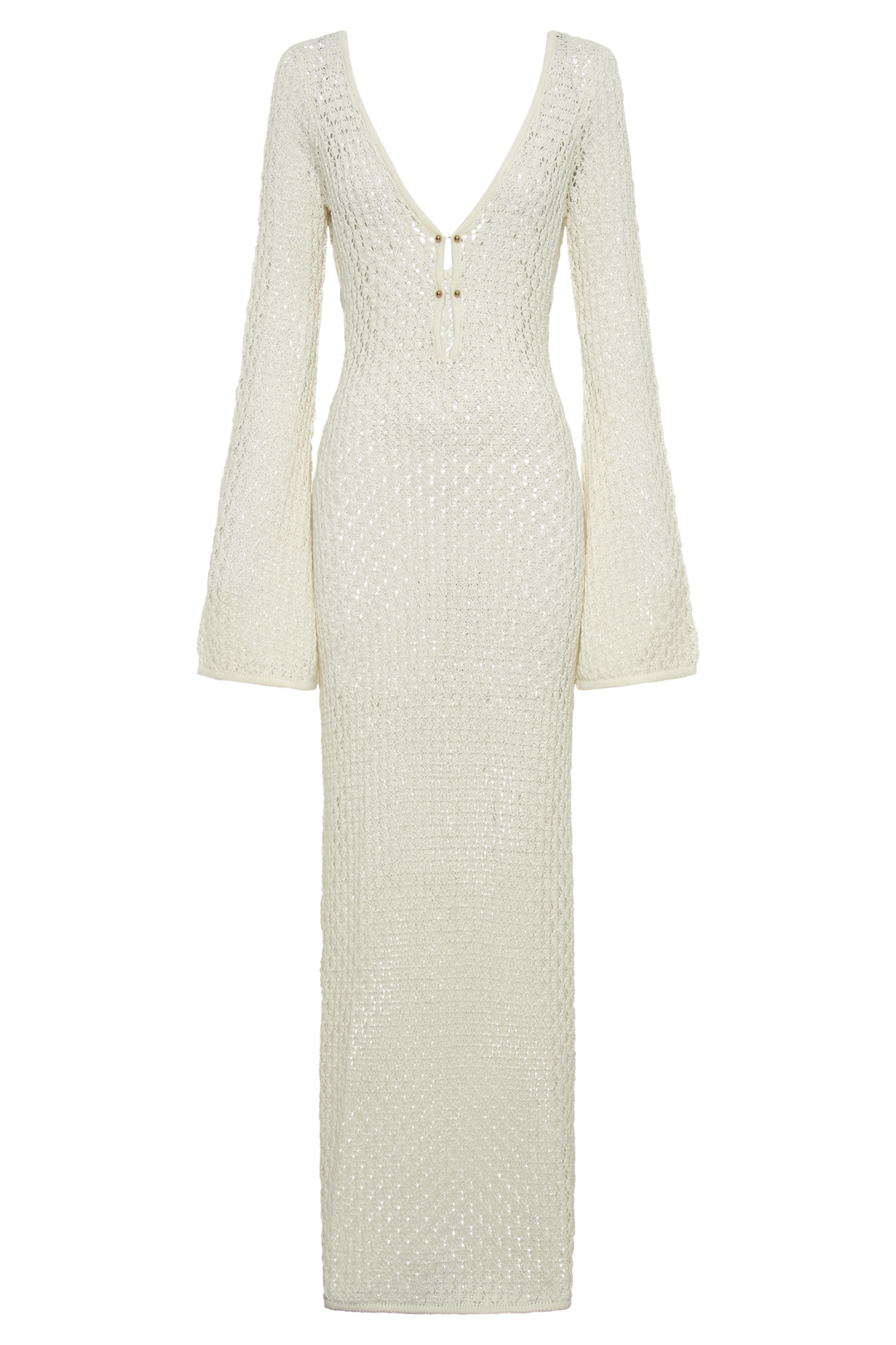 Bohème & Légère – Robe Longue Crochetée d’Été