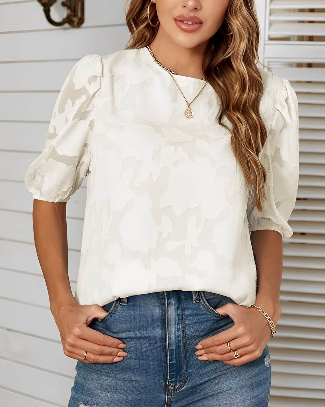 Aifa | Blouse élégante à imprimé floral pour femmes