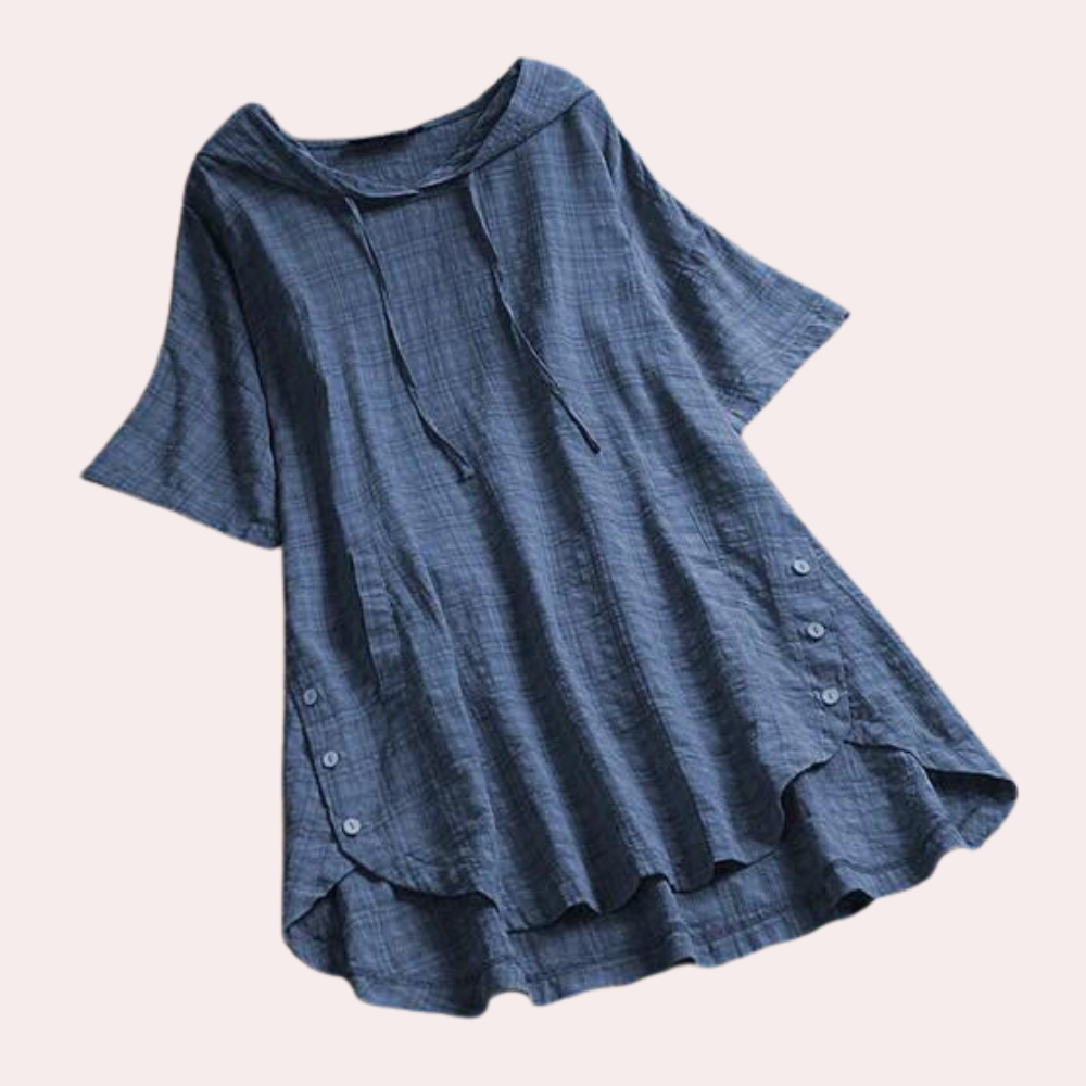 Jade | Robe décontractée à boutons pour femme
