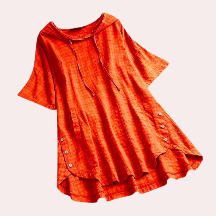Jade | Robe décontractée à boutons pour femme