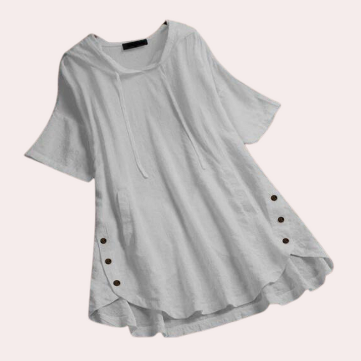 Jade | Robe décontractée à boutons pour femme