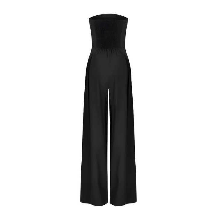 Luminia | Combinaison Pantalon Bustier Jambes Larges Chic Été Pour Femme