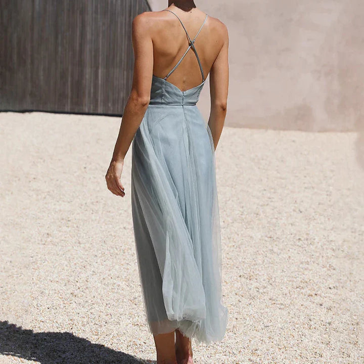 Robe Nuage Longue – Tulle Aérien & Douceur Féérique de Soirée