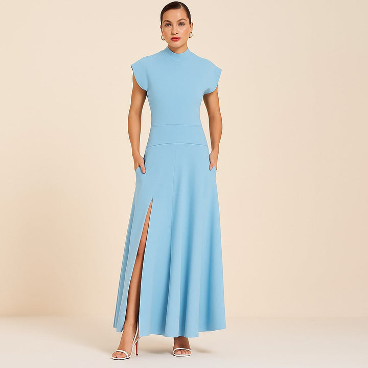 Robe Horizon – Bleu Ciel & Coupe Fluide Légère d’Été