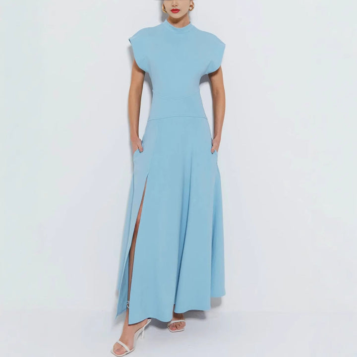 Robe Horizon – Bleu Ciel & Coupe Fluide Légère d’Été