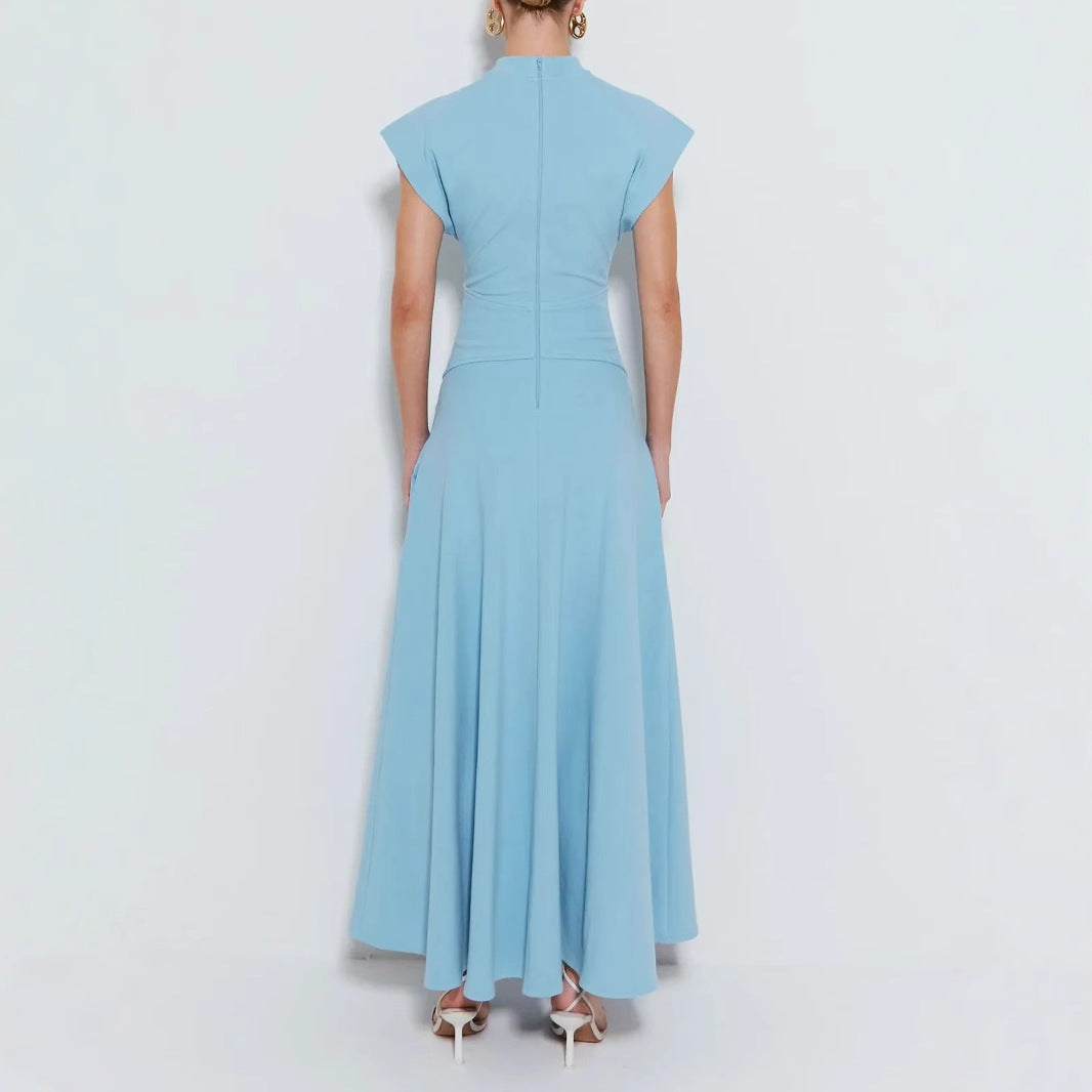 Robe Horizon – Bleu Ciel & Coupe Fluide Légère d’Été