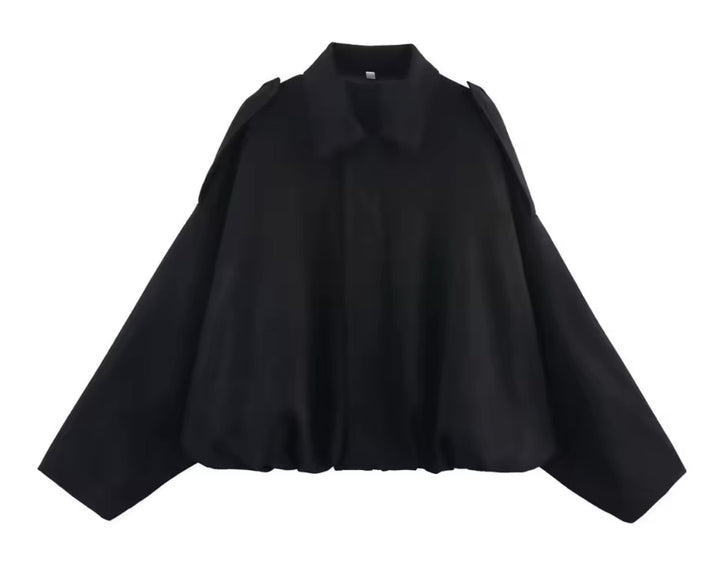 Veste Oversize Style Suède Pour Femmes – Manteau Décontracté Automne/Hiver Avec Poches