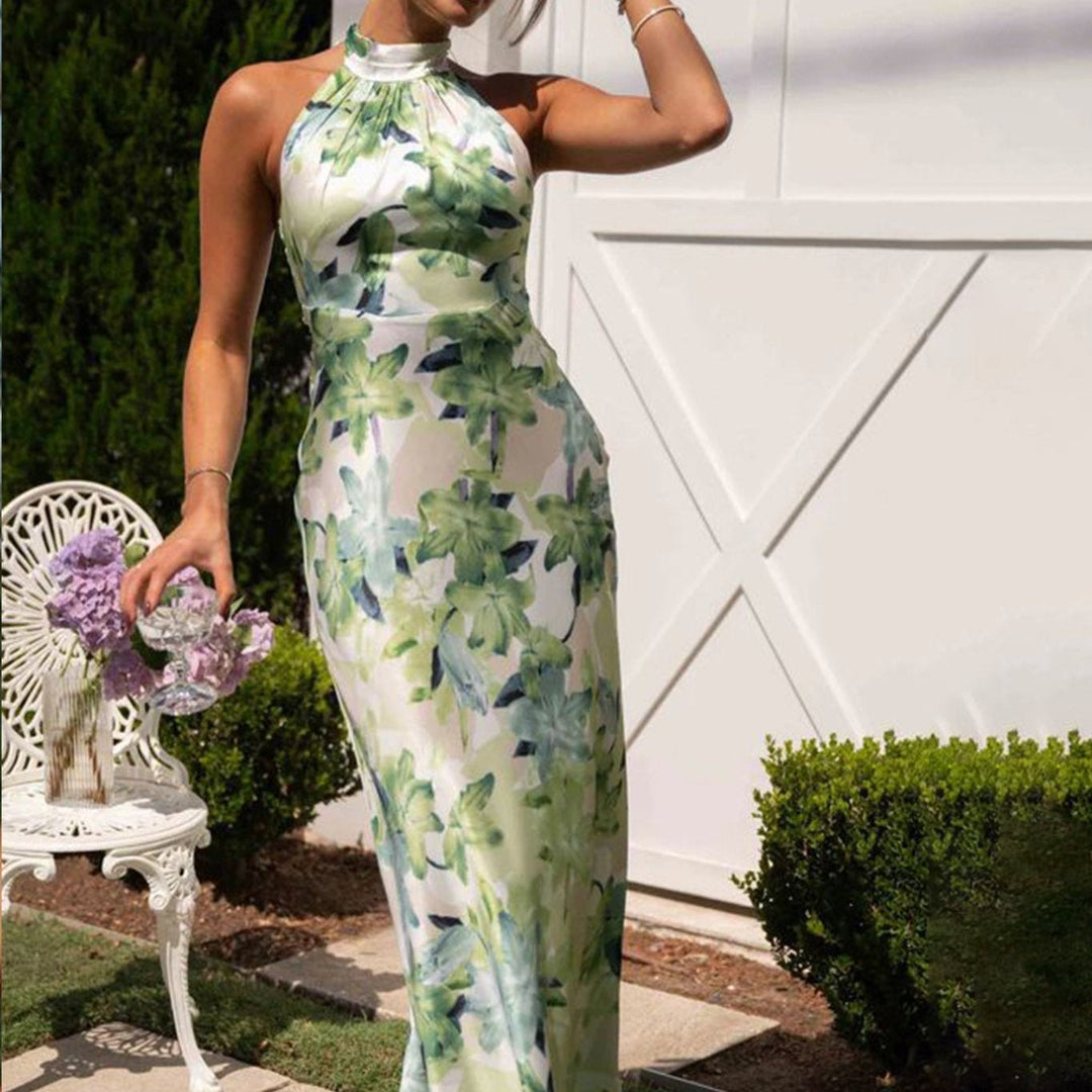 Robe Jardin d’Été – Coupe Fluide & Imprimé Floral Romantique