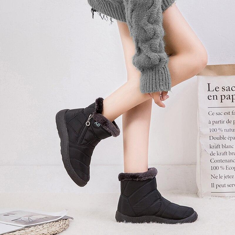 Bottines Fourrées Hiver | Imperméables et Confortables | Plusieurs Couleurs