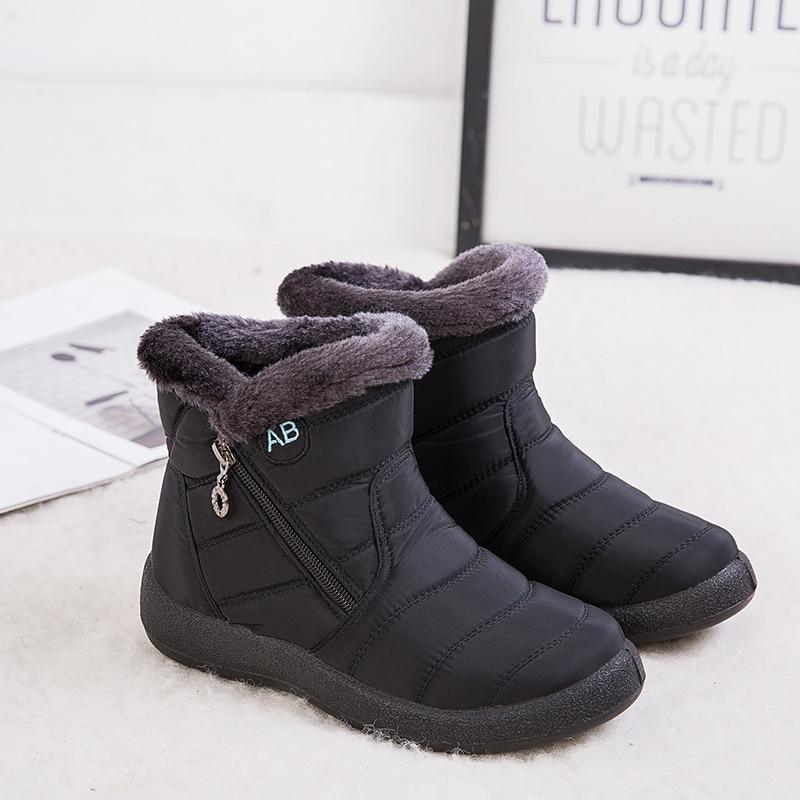 Bottines Fourrées Hiver | Imperméables et Confortables | Plusieurs Couleurs