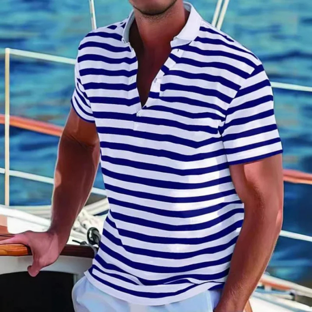 Polo Malo, le polo malo s'inspire des lignes rétro tout en intégrant une coupe adaptée aux tendances actuelles