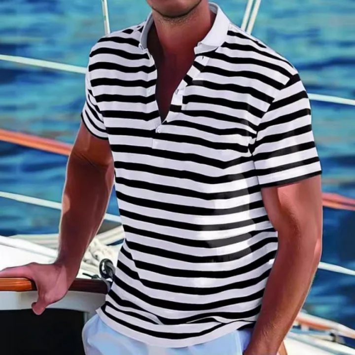 Polo Malo, le polo malo s'inspire des lignes rétro tout en intégrant une coupe adaptée aux tendances actuelles