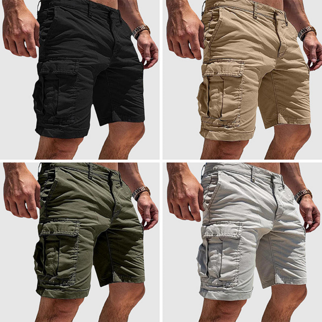 Short cargo Isidore, le short cargo isidore combine praticité et style décontracté