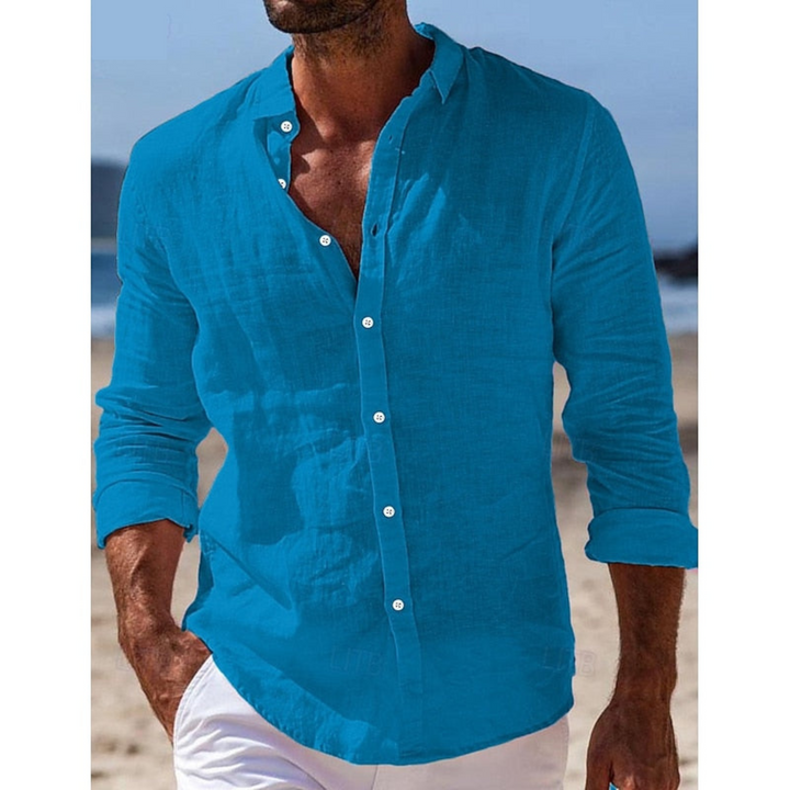 Chemise Cédric, la chemise cédric mise sur une coupe décontractée et un tissu léger