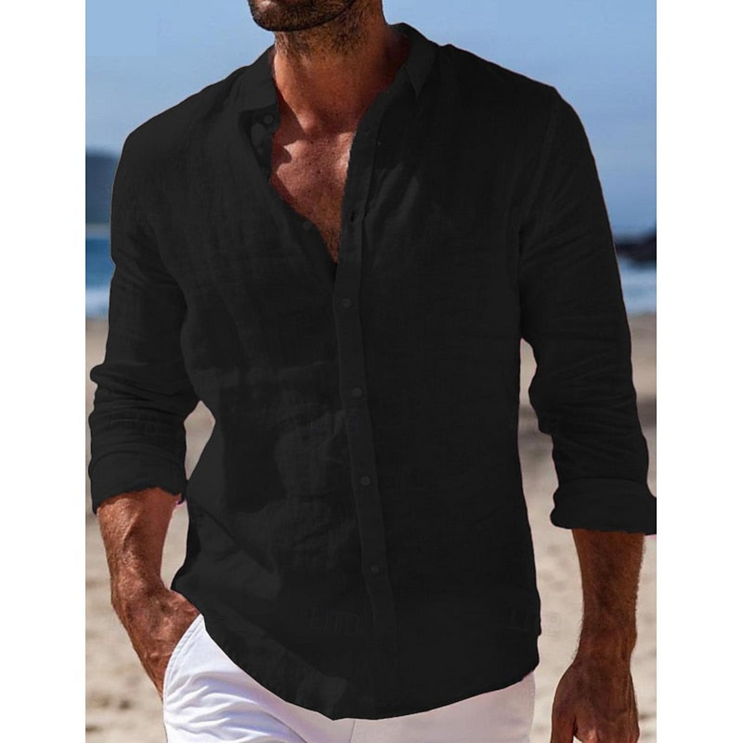 Chemise Cédric, la chemise cédric mise sur une coupe décontractée et un tissu léger