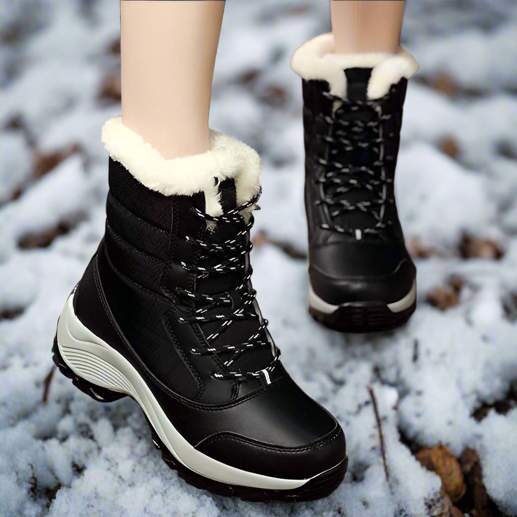 Bottines Hivernales Imperméables | Doublure Chaude | Antidérapantes