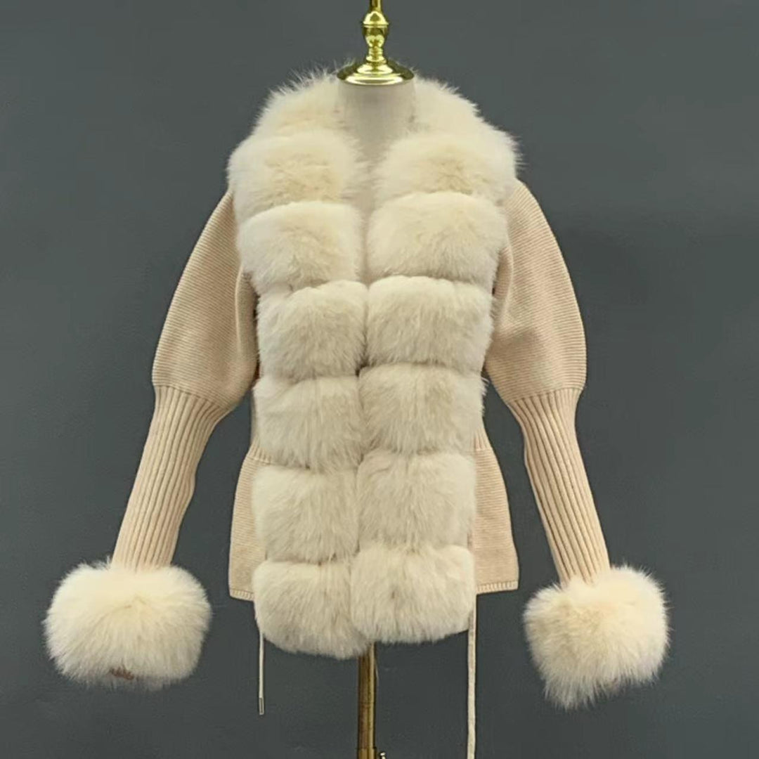 Veste en Fausse Fourrure | Effet Matelassé | Luxe et Douceur