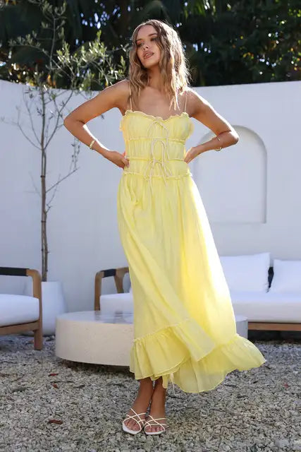 Robe Soleil Mousseuse – Coupe Fluide & Légèreté Élégante d’Été