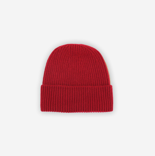 Bonnet femme en laine côtelée – chaud et minimaliste – 100% laine – 12 coloris