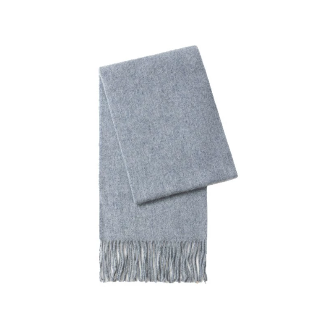 Écharpe femme en 100% laine – 200×30 cm – plusieurs couleurs