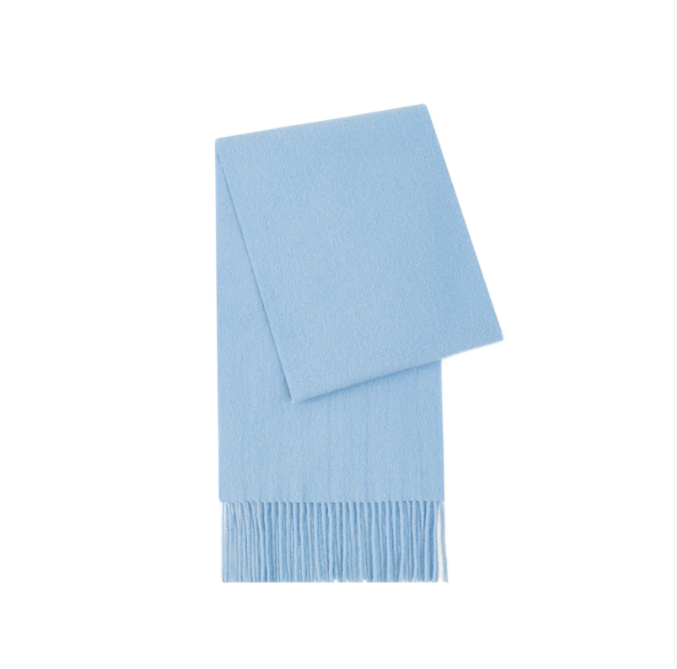 Écharpe femme en 100% laine – 200×30 cm – plusieurs couleurs