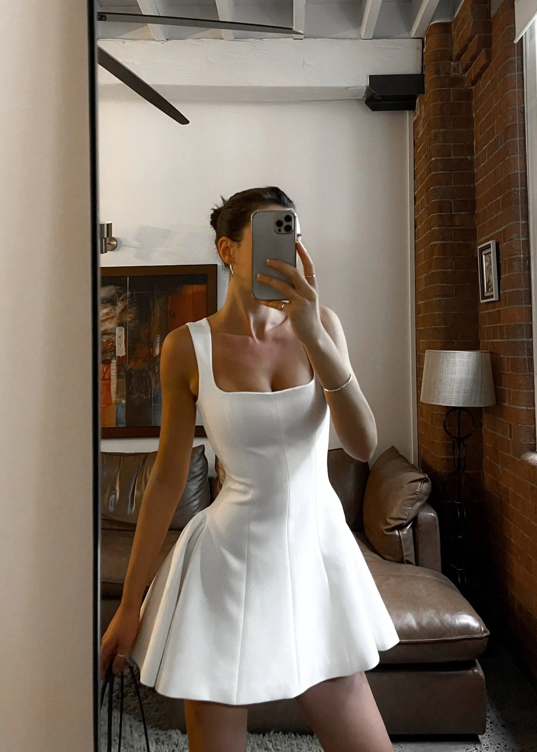 Divi | Robe patineuse à larges bretelles pour femmes