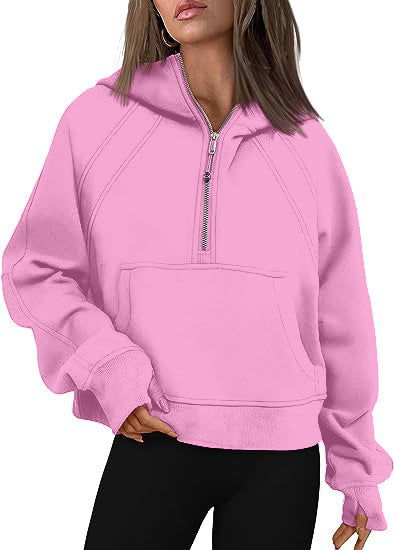 Sweat à Capuche Oversize avec Zip | Confort Décontracté | Style Sportif