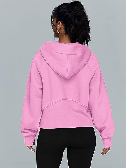 Sweat à Capuche Oversize avec Zip | Confort Décontracté | Style Sportif